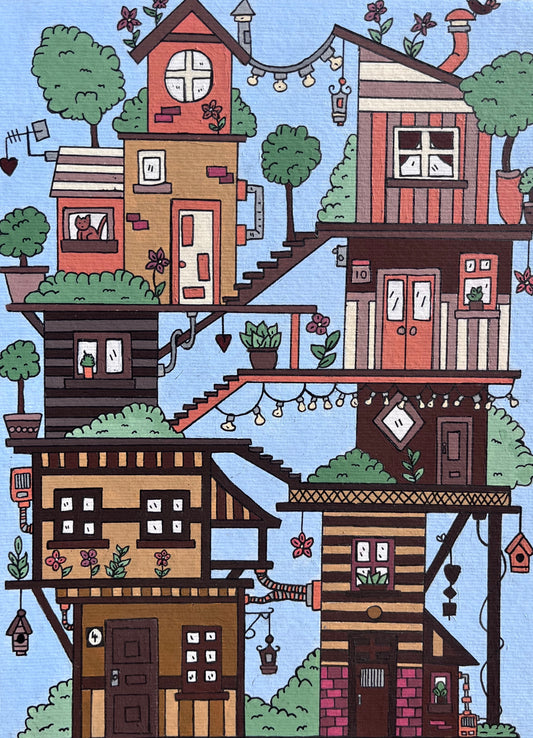 'House' - Quality Print