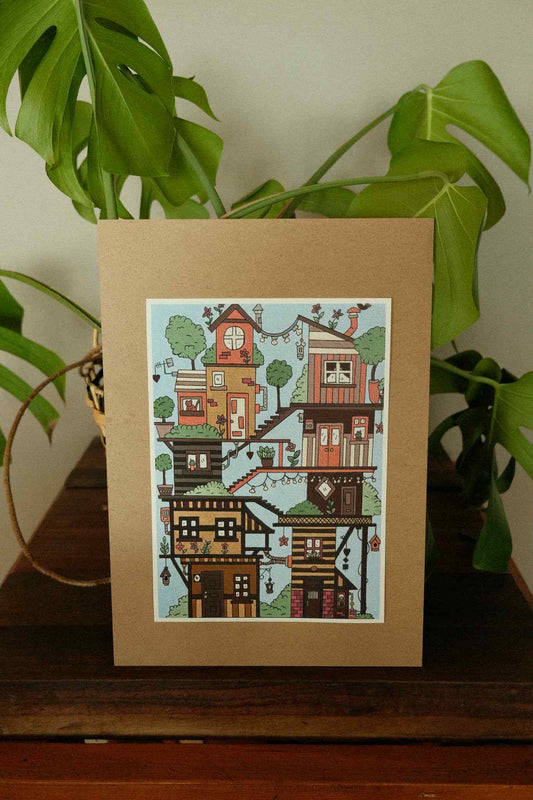 'House' - Quality Print