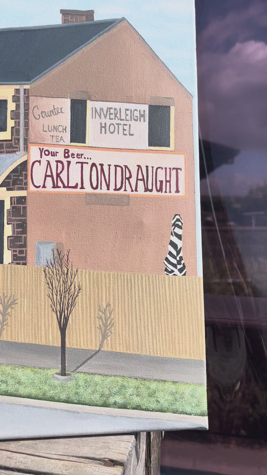 'Inverleigh Hotel' - Quality Print